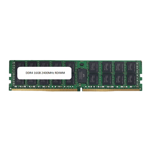 Модуль серверной памяти б/у Micron DDR4 16GB MTA36ASF2G72PZ-2G3 2400MHz RDIMM